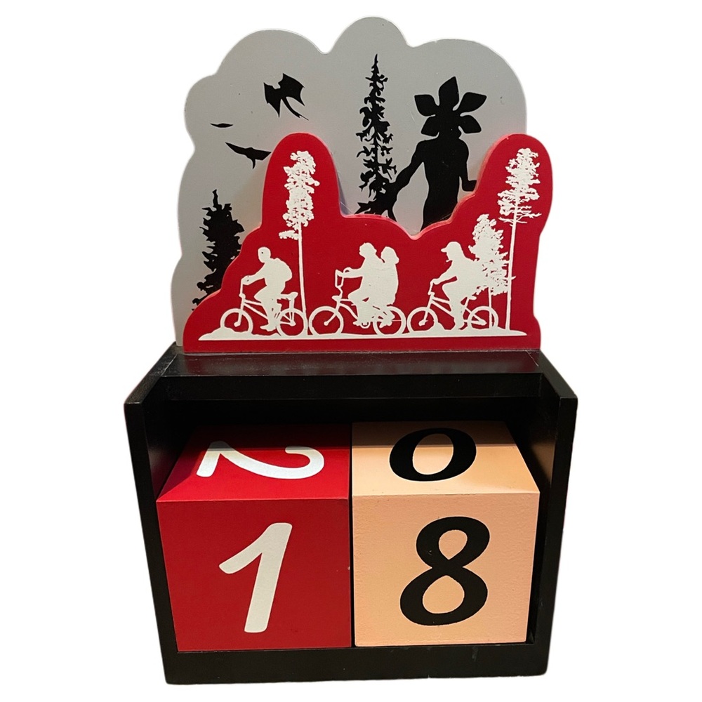 Stranger Things Themed Perpetual Calendar